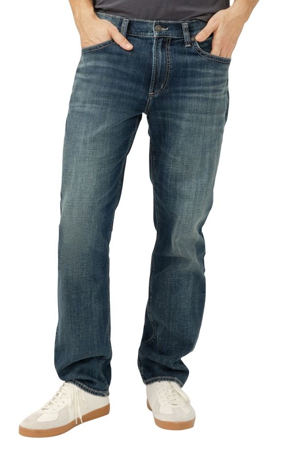 シルバー ジーンズ メンズ ボトムス デニムパンツ Silver Jeans Co Eddie Athletic Fitapered Jeansierra
