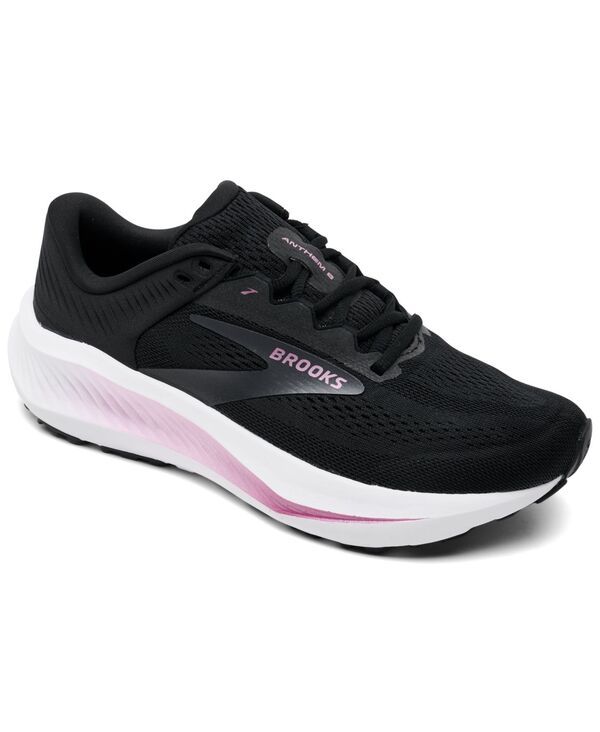 ブルックス レディース シューズ スニーカー Brooks Womens Anthem 8 Running Sneakers from Finish Line Black Ebony Metallic