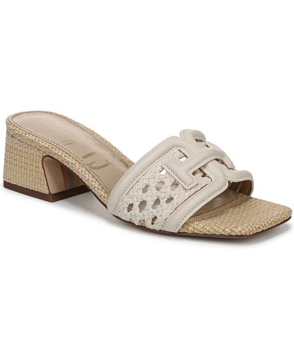 サムエデルマン レディース シューズ サンダル ヒール Sam Edelman Womens Waylon BlockHeel Slide Sandals Modern Ivory Leather ア