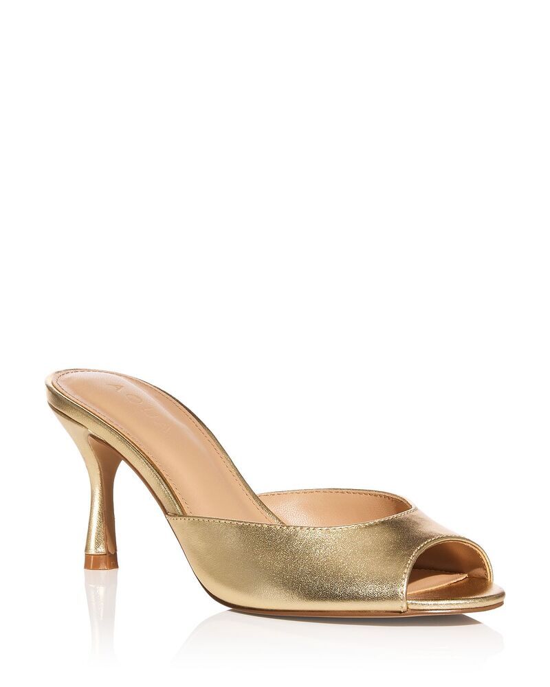 アクア レディース シューズ サンダル レザー AQUA Womenshileather Sandals Exclusive Gold ゴールド 27,820円