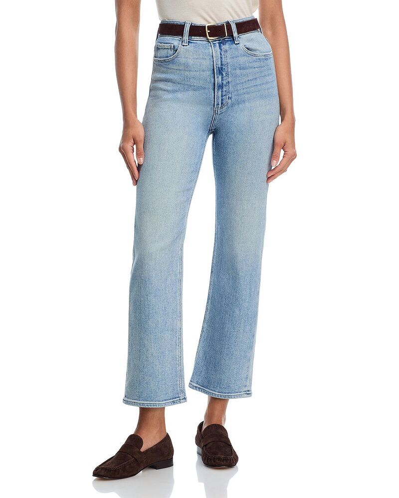 ペイジ レディース ボトムス デニムパンツ アンクル ジーンズ PAIGE Stevie High Rise Ankle Straight Jeans in Lisbon Light Lisbon L