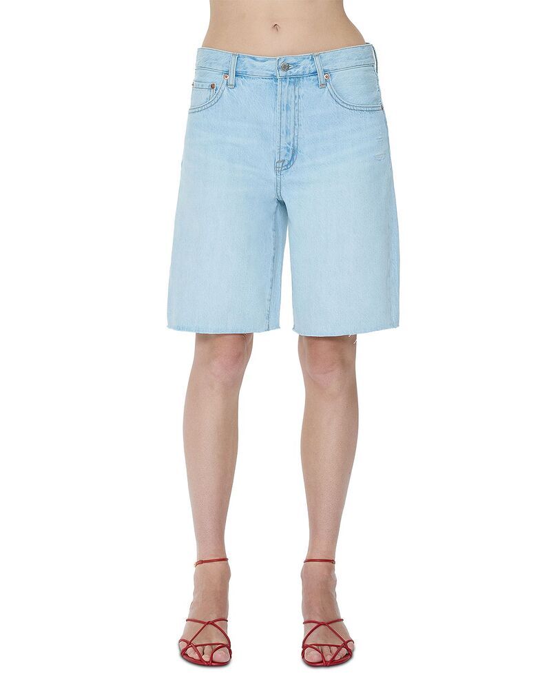 ピストーラ レディース ボトムス ハーフパンツ・ショーツ ショートパンツ デニム Pistola Nolan Relaxed Straight Cut Off Denim Shorts Postcar