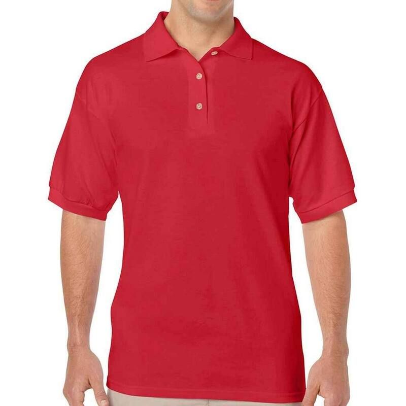 ギルダン レディース トップス Tシャツ ポロシャツ Gildan Mens DryBlend Polo Shirt Red レッド