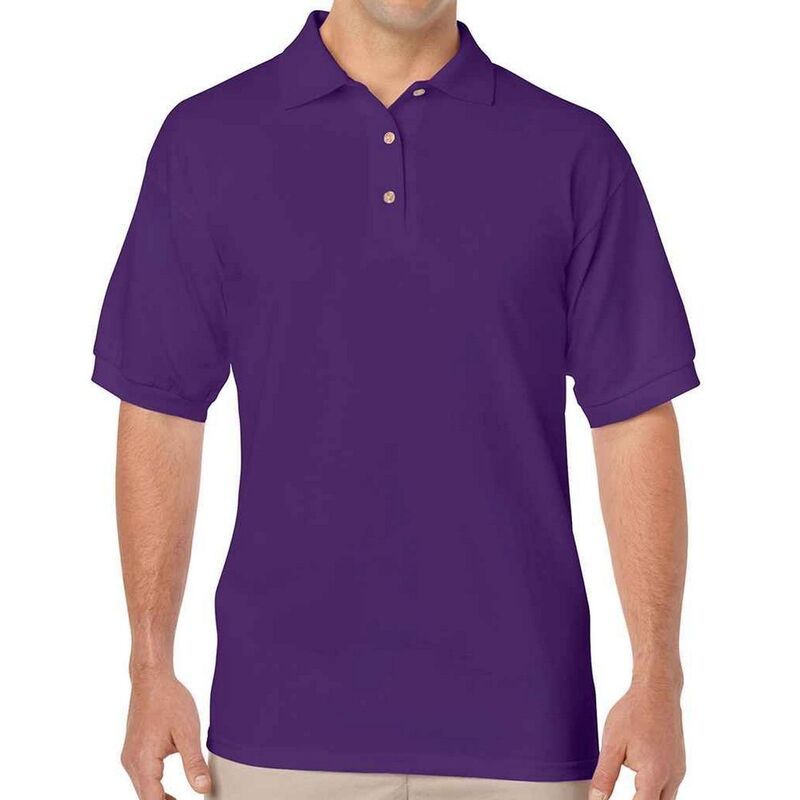 ギルダン レディース トップス Tシャツ ポロシャツ Gildan Mens DryBlend Polo Shirt Purple パープル