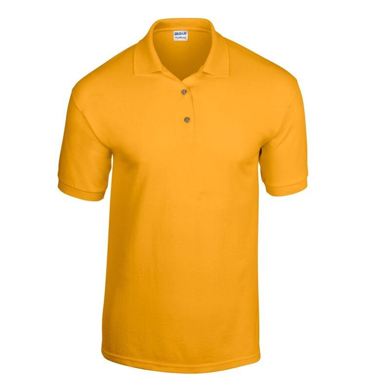 ギルダン レディース トップス Tシャツ ポロシャツ Gildan Mens DryBlend Polo Shirt Gold ゴールド