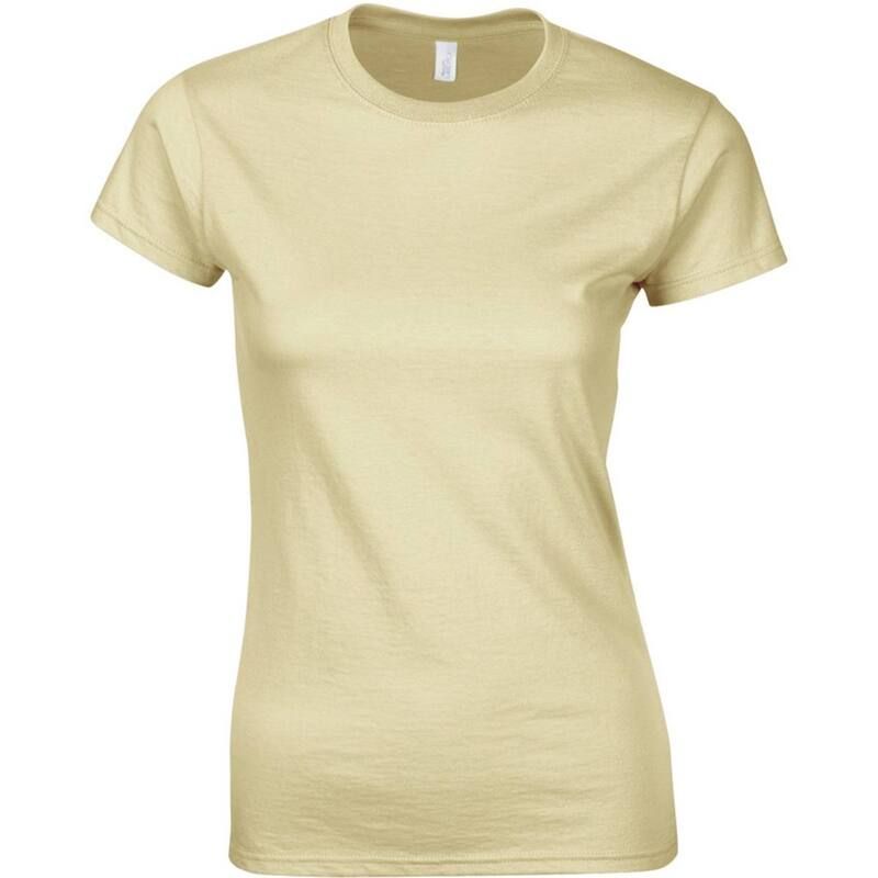 ギルダン レディース トップス Tシャツ Gildan Ladiesoft Style Short Sleeve TShirt Sand サンド