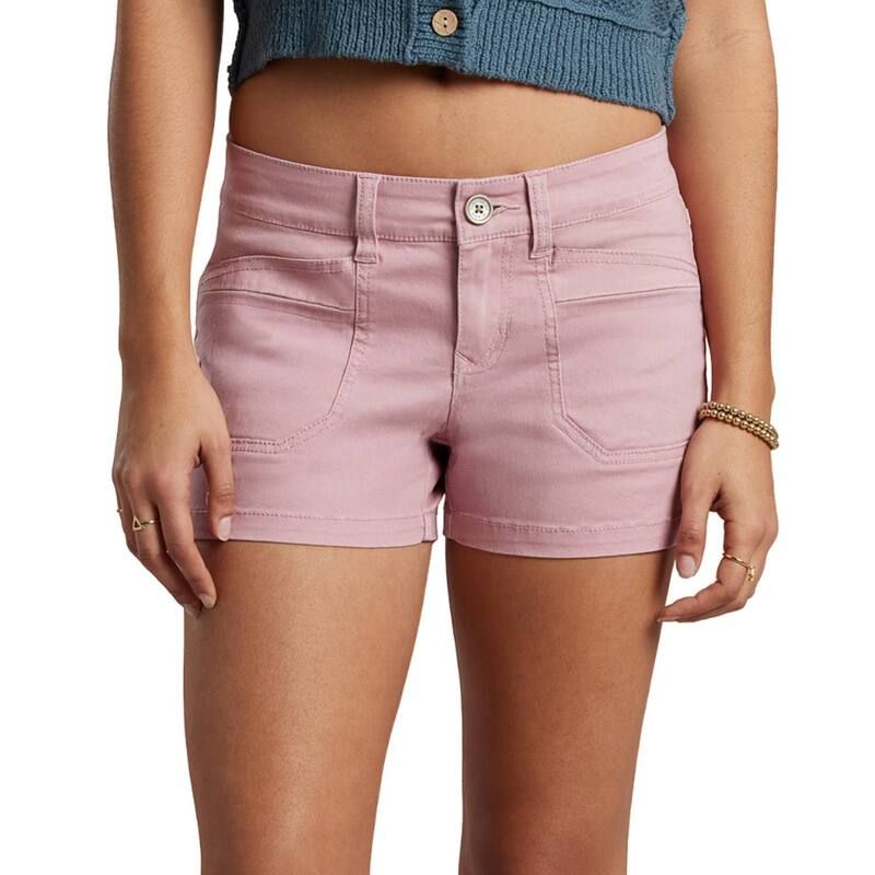 ユニオンベイ レディース ボトムス ハーフパンツ・ショーツ ショートパンツ Juniors UNIONBAY Delaney Stretch Twill Shorts Desert Flower