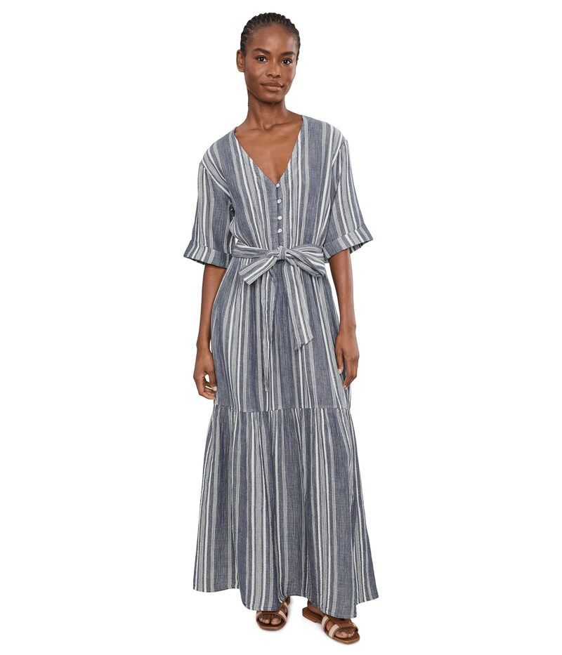 ファレティ レディース トップス ワンピース コットン Faherty Dune Cotton Gauze Marina Dressea Breeze Stri