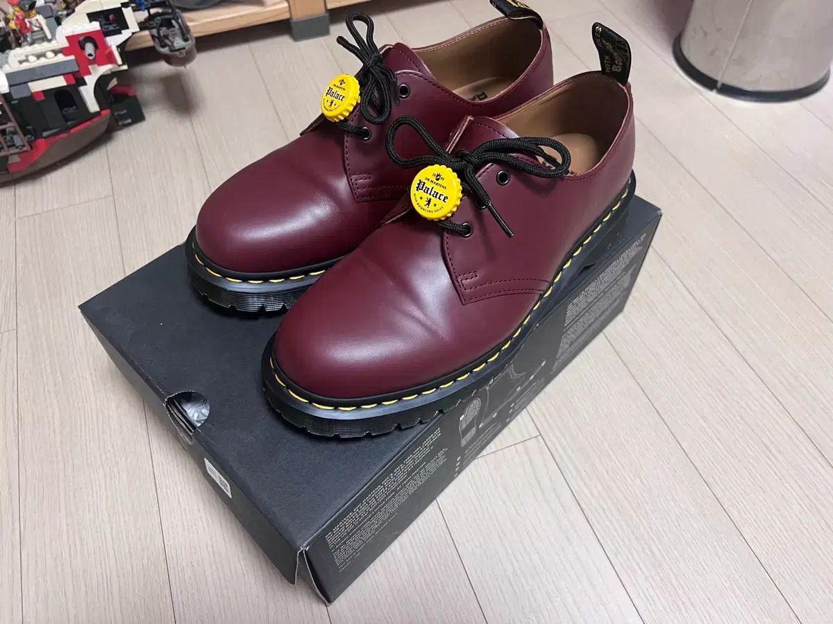 270/UK8 DR. MARTENS ドクターマーチン x PALACE パレス 1461 さくらんぼレッド