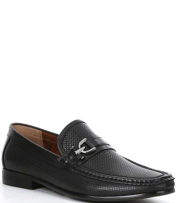 スティーブ マデン メンズ シューズ スリッポン・ローファー キルティング レザー Steve Madden Mens Chivan Quilted Leather Bit Buckle Dressl
