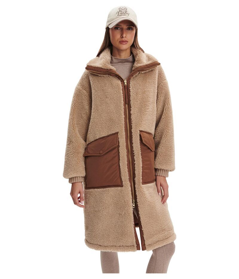 バーレイ レディース アウター コート Varley Theia Reversible Coat LightaupeCocoa Dust ココア