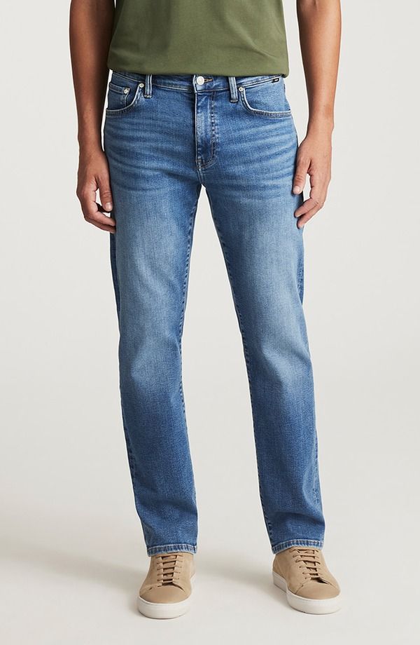 マーヴィ ジーンズ メンズ ボトムス デニムパンツ ストレート Mavi Jeans Zach Straight Leg Jeans Light Brushed Classic
