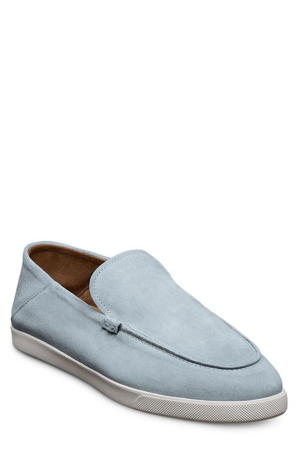 アレン エドモンズ メンズ シューズ スリッポン・ローファー Allen Edmonds Gino Loafer Lightt Sky Blue Suede ブルー