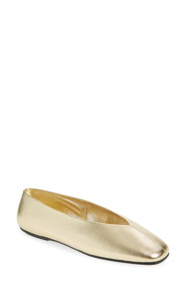 ジェフリー キャンベル レディース シューズ パンプス Jeffrey Campbell Fathom Flat Gold ゴールド