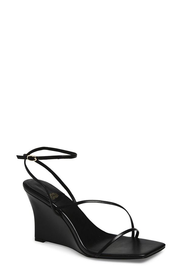 ジェフリー キャンベル レディース シューズ ヒール サンダル アンクル Jeffrey Campbell Highlight Ankle Strap Wedge Sandal Black ブラック