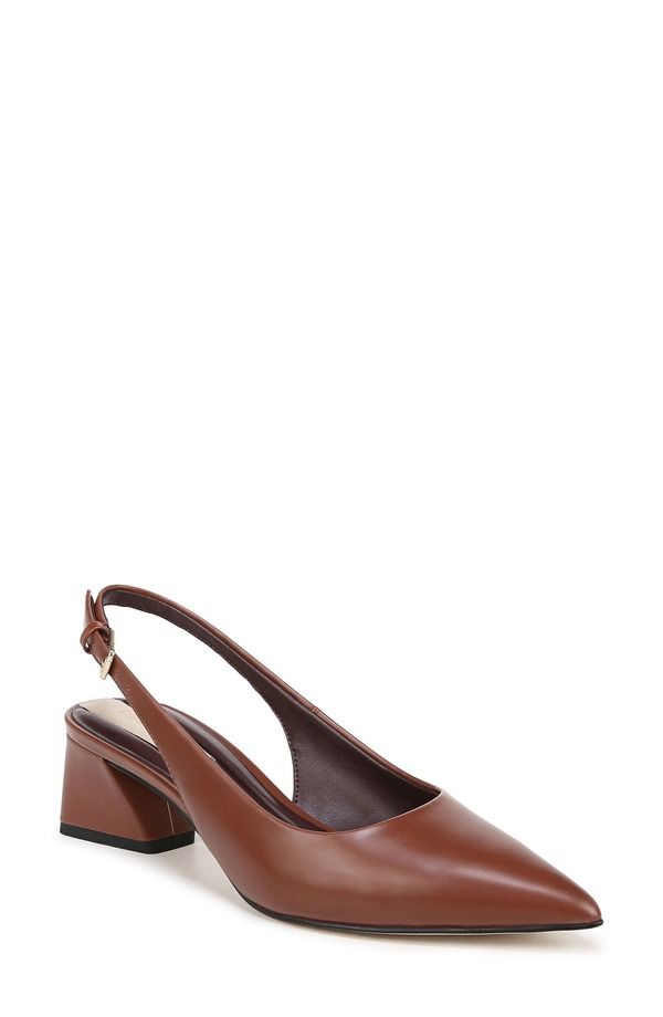 フランコサルト レディース シューズ パンプス Franco Sarto Racer Slingback Pointed Toe Pump Brown ブラウン