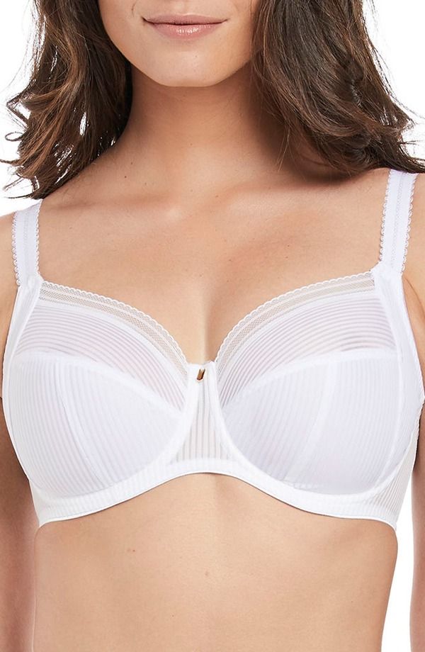 ファンタジー レディース アンダーウェア ブラジャー Fantasie Fusion Underwire Side Support Bra White ホワイト