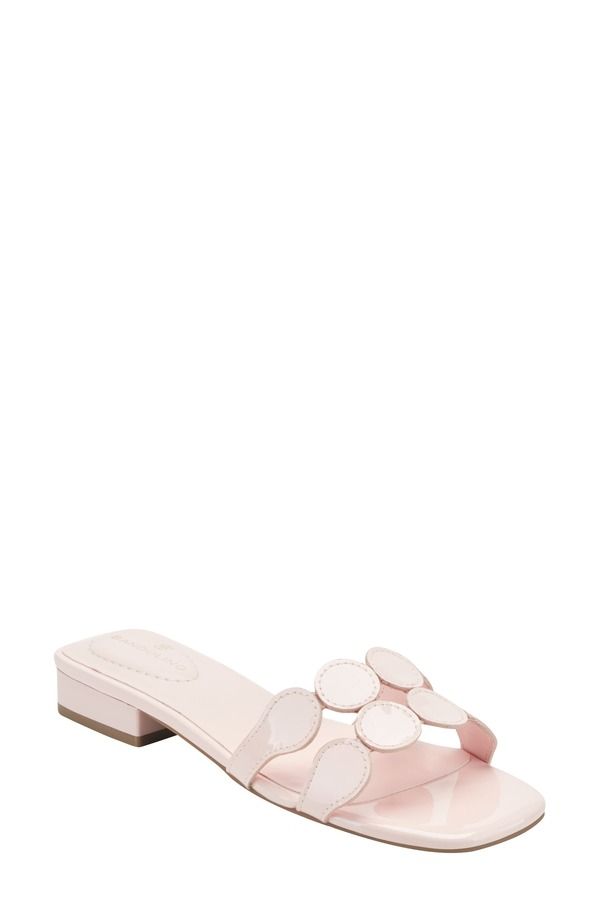 バンドリーノ レディース シューズ サンダル Bandolino Mayla Square Toe Slide Sandalight Pink ピンク