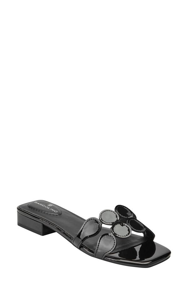 バンドリーノ レディース シューズ サンダル Bandolino Mayla Square Toe Slide Sandal Black ブラック