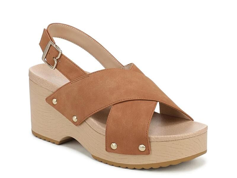 ドクター・ショール レディース シューズ サンダル Dr SchollsWeslee Wedge Sandal Cognac