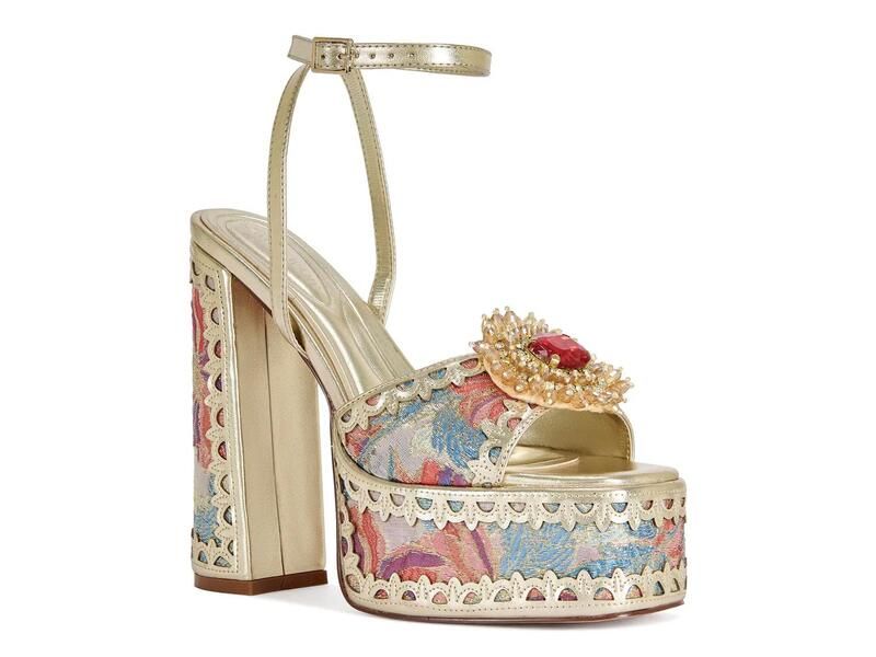 アザレア ワン レディース シューズ サンダル プラットフォーム Azalea WangWenda Platform Sandal Multicolor マルチカラー