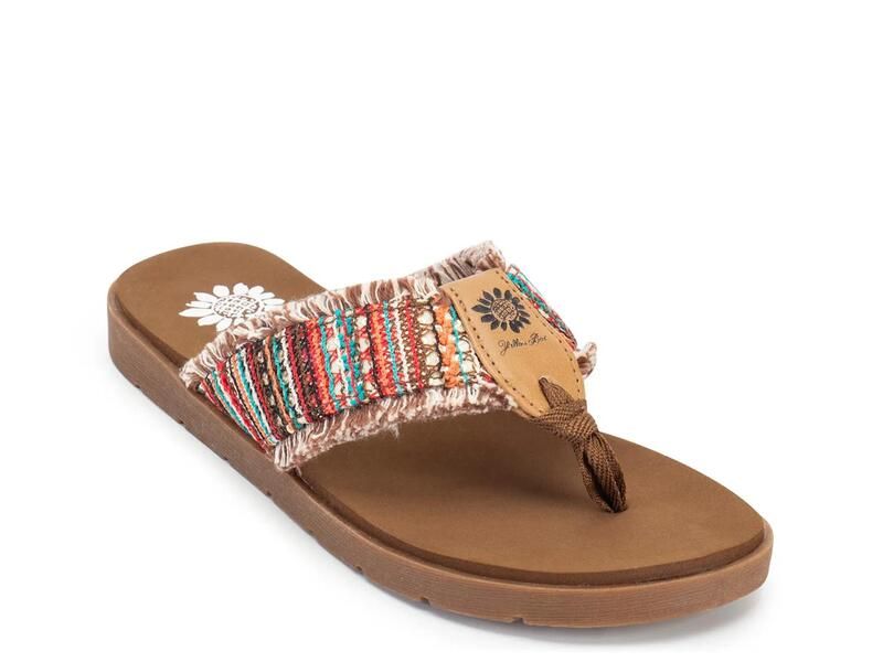 イエローボックス レディース シューズ サンダル Yellow BoxFlappy Sandal TurquoiseMulticolor ターコイズ