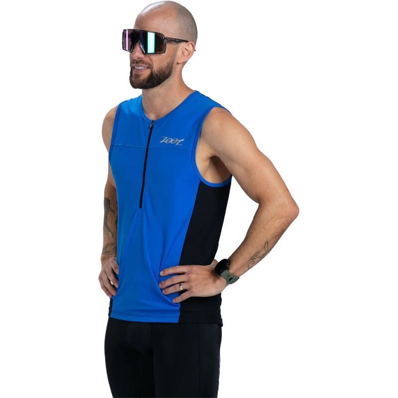 ズート メンズ トップス Tシャツ ZOOT Core Tri Tank Mens Ocean Blue ブルー