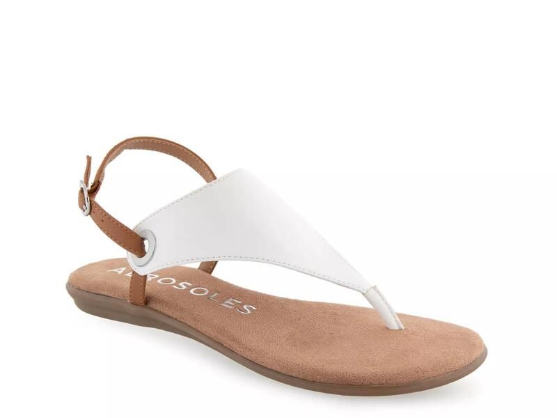 エアロソールズ レディース シューズ サンダル AerosolesConclusion Sandal White ホワイト