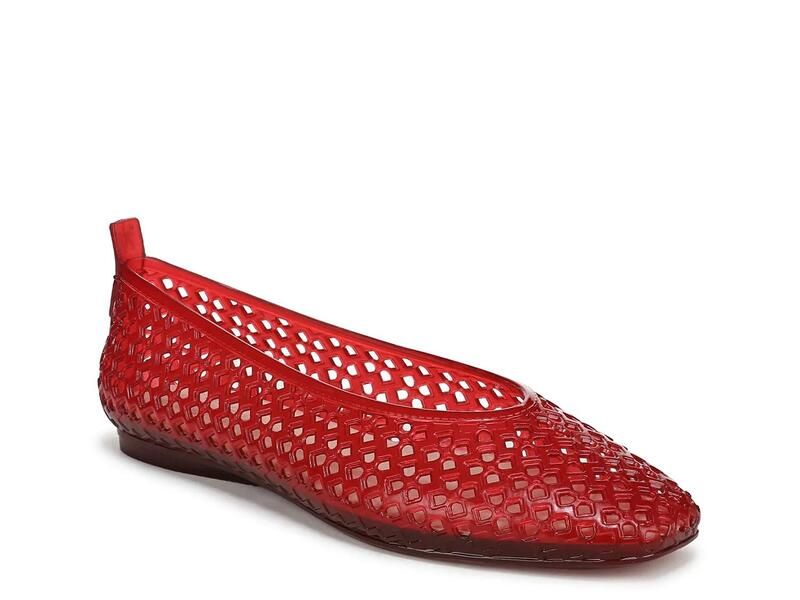 ナチュライザー レディース シューズ パンプス NaturalizerCarla Jelly Flat Red レッド