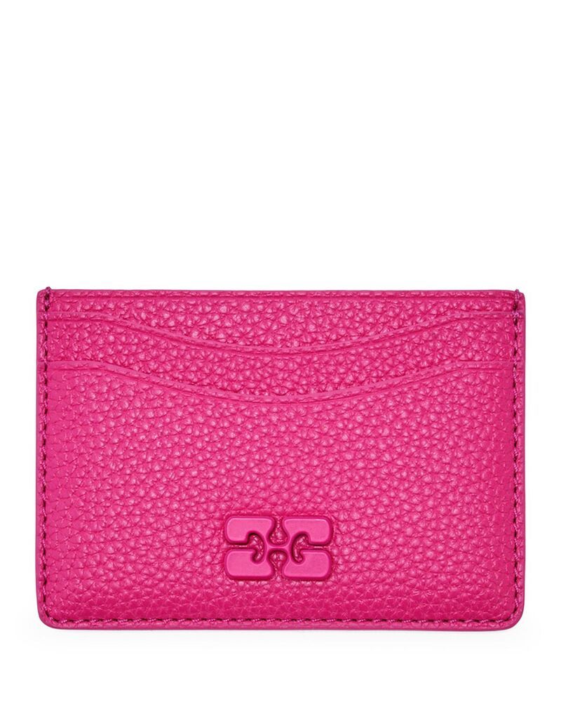 ガニー レディース アクセサリー 財布 GANNI Bou Card Holder Cabaret