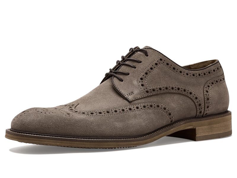 スティーブ マデン メンズ シューズ オックスフォード Steve Madden Eckley Grey Suede グレー
