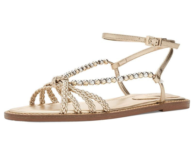 シュッツ レディース シューズ サンダル Schutz Adele Glam FlatWo Platinum