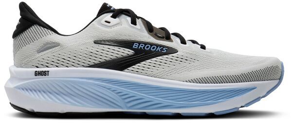 ブルックス メンズ シューズ スニーカー Brooks Mens Ghost 18 Running Shoes WhiteBlackOpen Air ホワイト