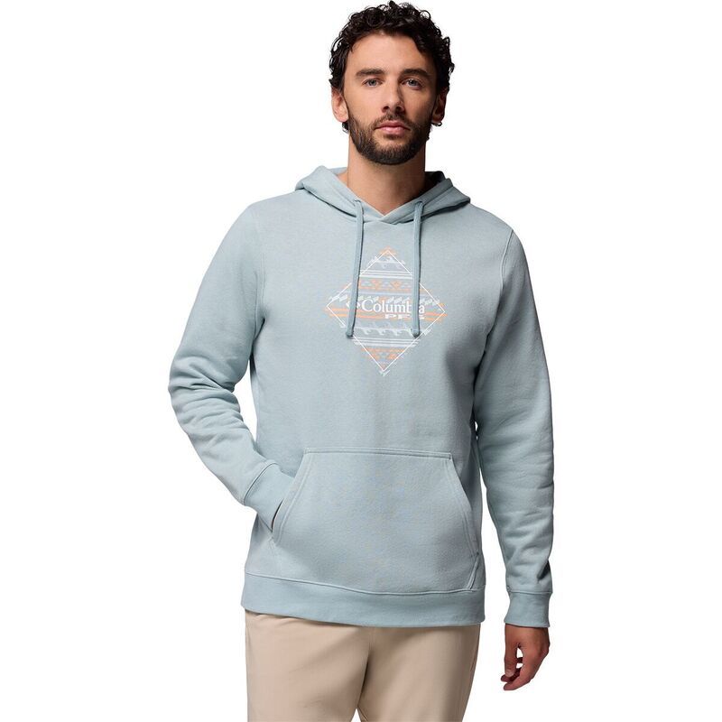 コロンビア メンズ アウター パーカー・スウェット Columbia PFG Diamond Fill Hoodie Mens Crushed BlueDiamond Fill ブルー