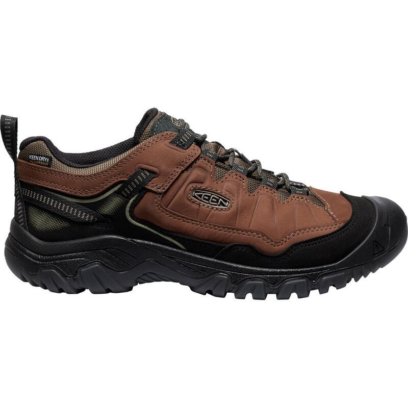 キーン メンズ シューズ スニーカー KEEN Targhee IV WP Hiking Shoe BisonBlack ブラック