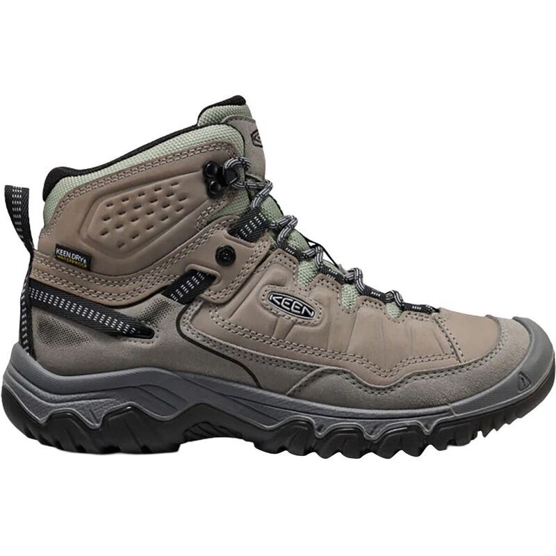 キーン レディース シューズ ブーツ・レインブーツ KEEN Targhee IV Mid WP Hiking Boot Womensteel GreyLily Pad グレー