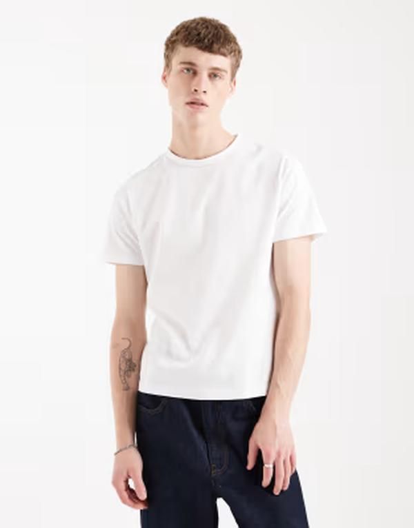 ジャック アンド ジョーンズ メンズ トップス Tシャツ スリムフィット Jack Joneslim fitshirt Bright White ホワイト