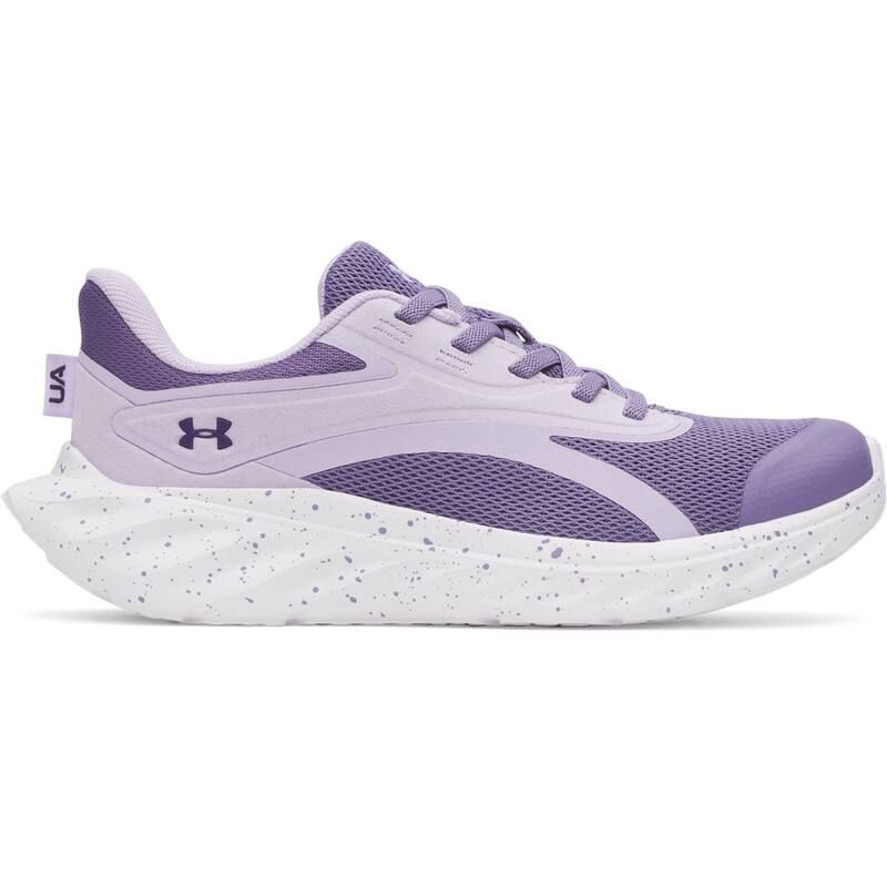 アンダーアーマー レディース シューズ スニーカー Under Armour Ascend Little Kids Lightweight Running Shoes Purple Luxe パープル
