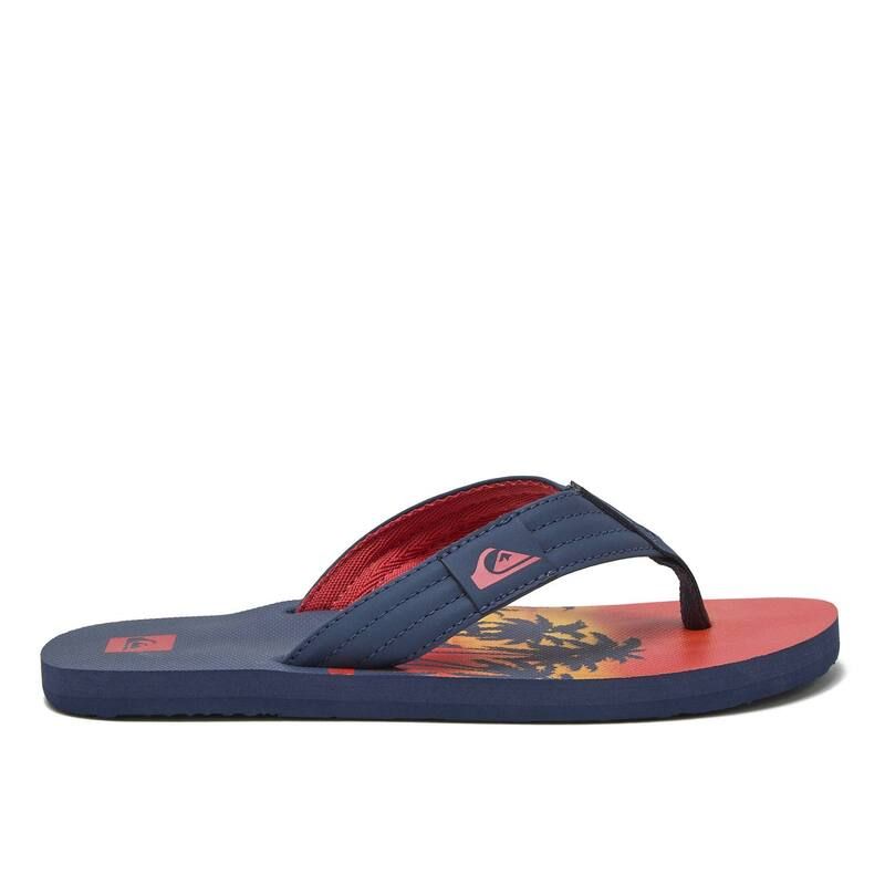 クイックシルバー レディース シューズ サンダル Quiksilver Kids Foundation Sport Slide Black Iris Multi ブラック
