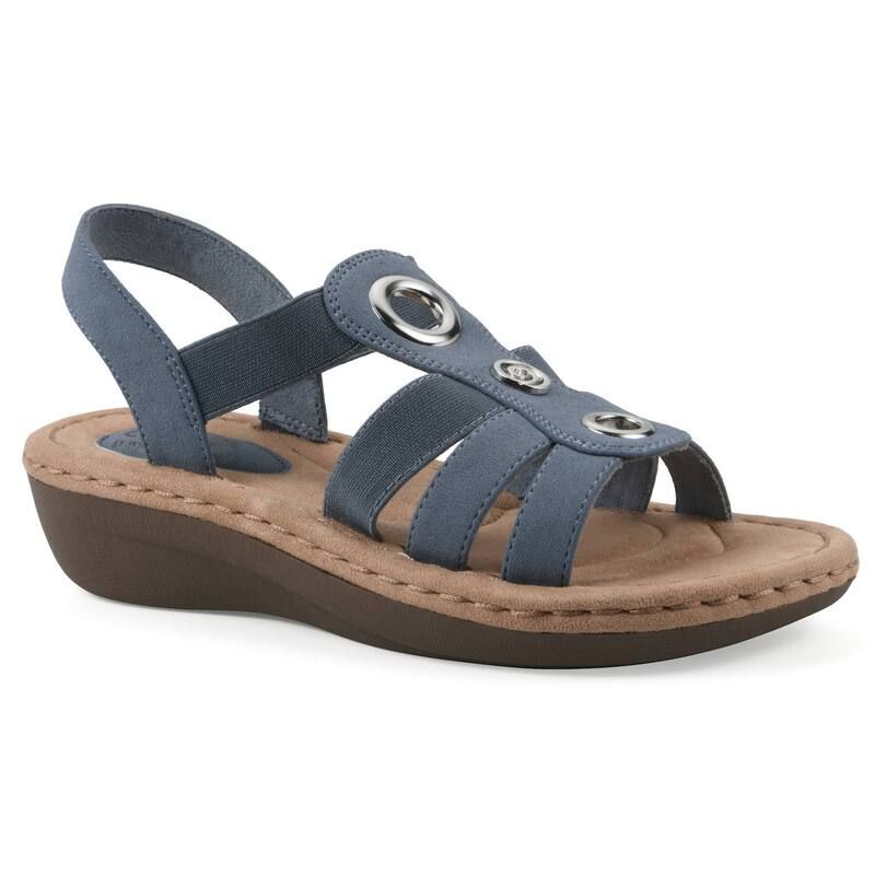 クリフバイホワイトマウンテン レディース シューズ サンダル Cliffs by White Mountain Casimir WomenslipOn Sandals Periwinkle Suede