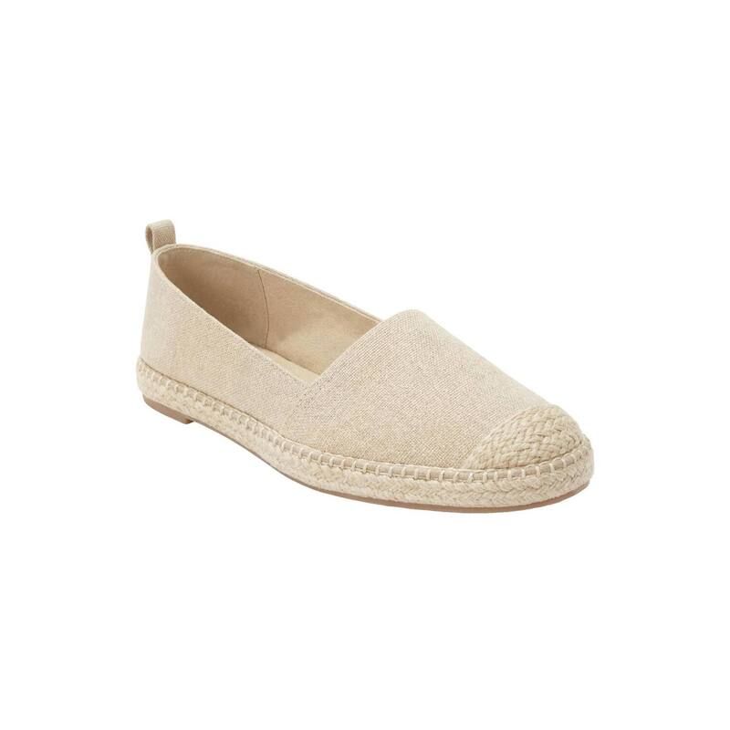 Ellos レディース シューズ サンダル Ellos Womens Espadrille Flats Oatmeal オートミール 12,766円