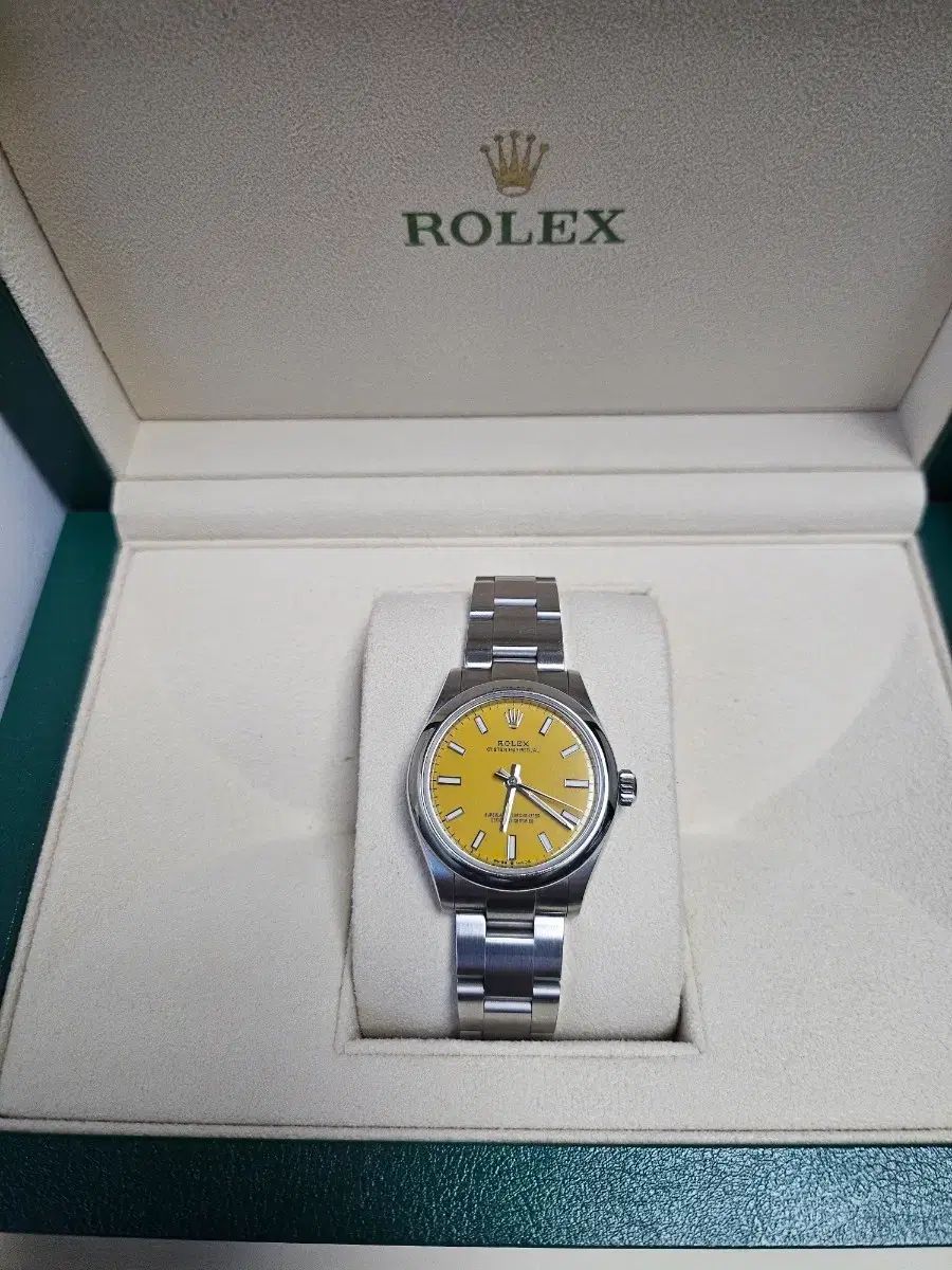 ROLEX ロレックス オイスター パーペチュアル イエロー 277200 31ミリ