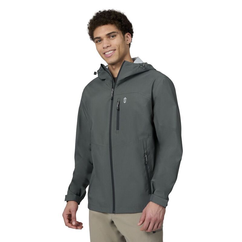 フリー カントリー レディース アウター ジャケット・ブルゾン Free Country Mens Hydro Lite X2O Highline II Bomber Jacket Pewter ピュ