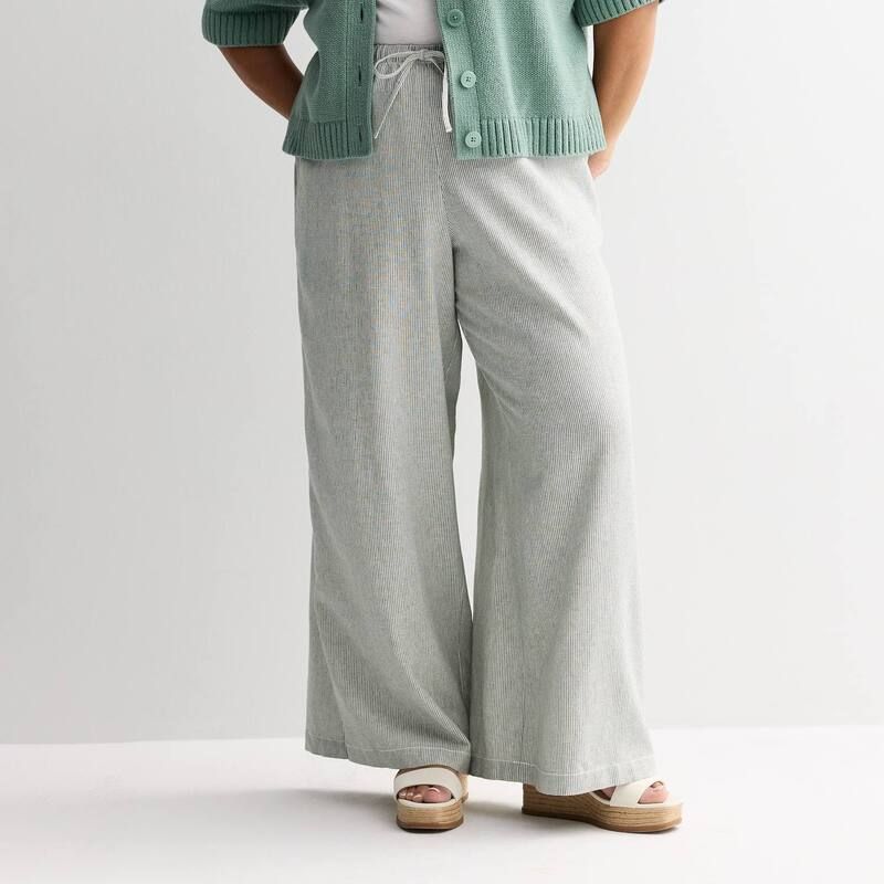 ソノマ レディース ボトムス カジュアルパンツ プラスサイズ リネン Plusize Sonoma Goods For Life Mid Rise Linen Blend Pants Olive Mi