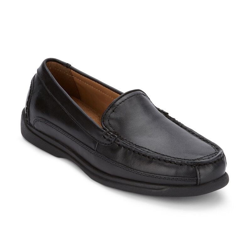 ドッカーズ レディース シューズ スリッポン・ローファー レザー Mens Dockers Catalina Leather Casualoafer Shoe Black ブラック