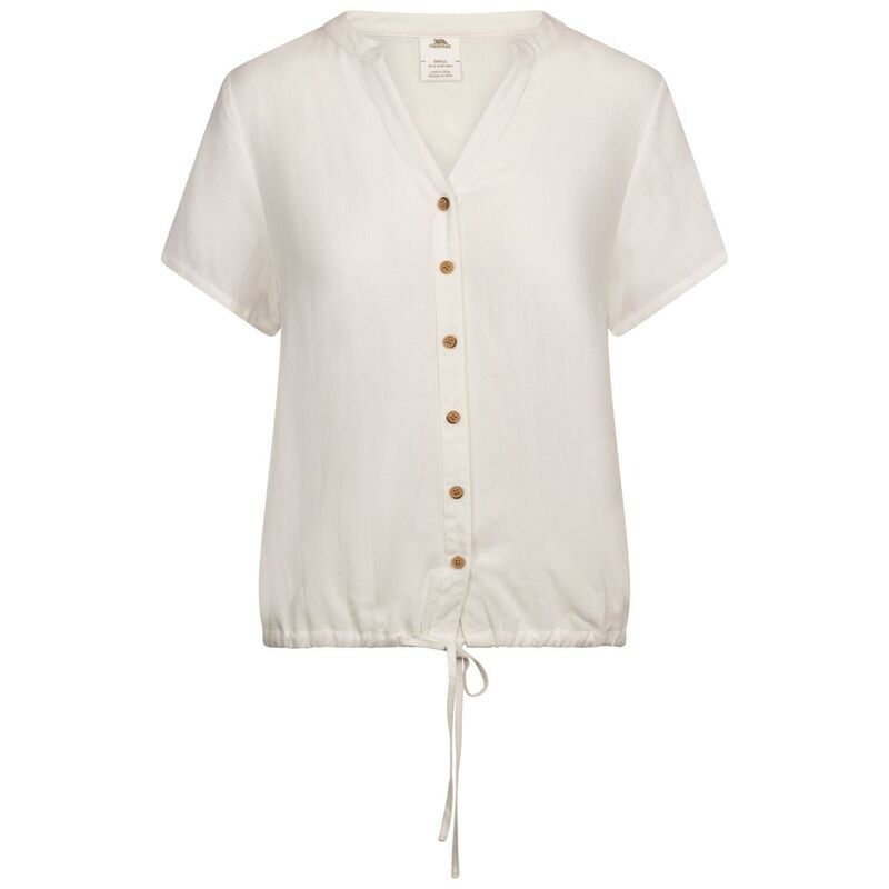 トレスパス レディース トップス Tシャツ Trespass WomensLadies Beatrice Top White ホワイト