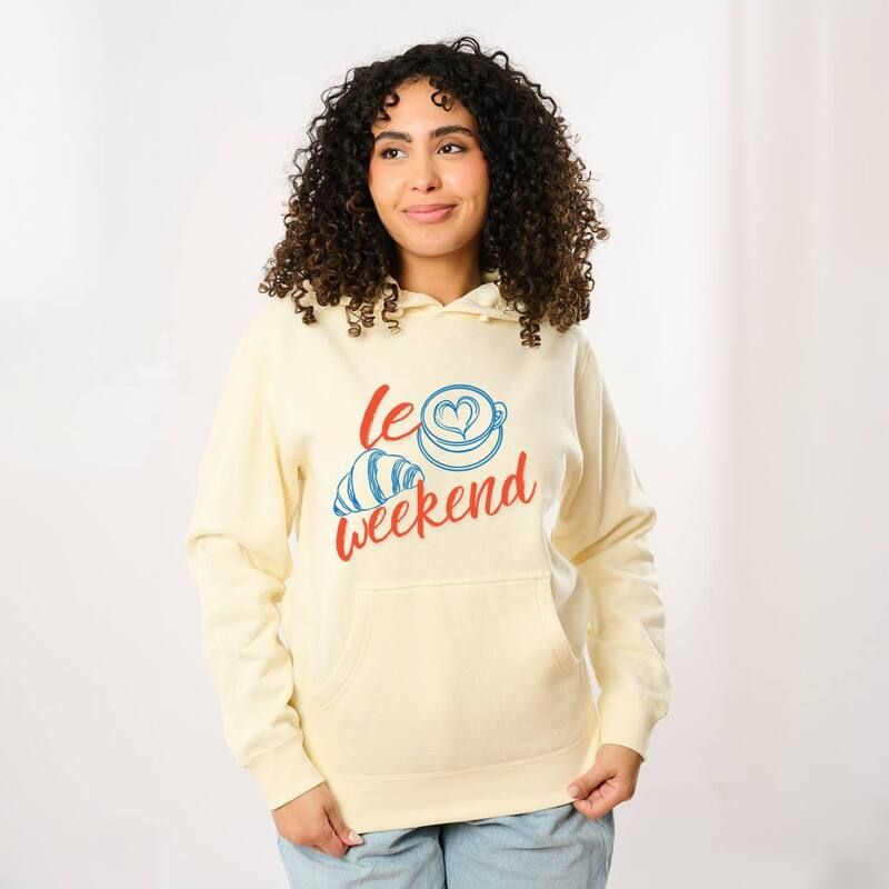 Simply Sage Market レディース トップス Tシャツ パーカー グラフィック Simply Sage Market Le Weekend Croissant Womens Graphi