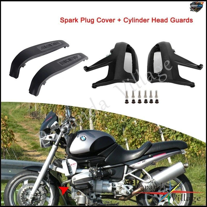 BMW R1100GS R1100S R1100SS R1100R R1150GS/R1150RT R1100RS R850R GS 1993-2006 用エンジンスパークプラグカバー/シリンダーヘッドガード