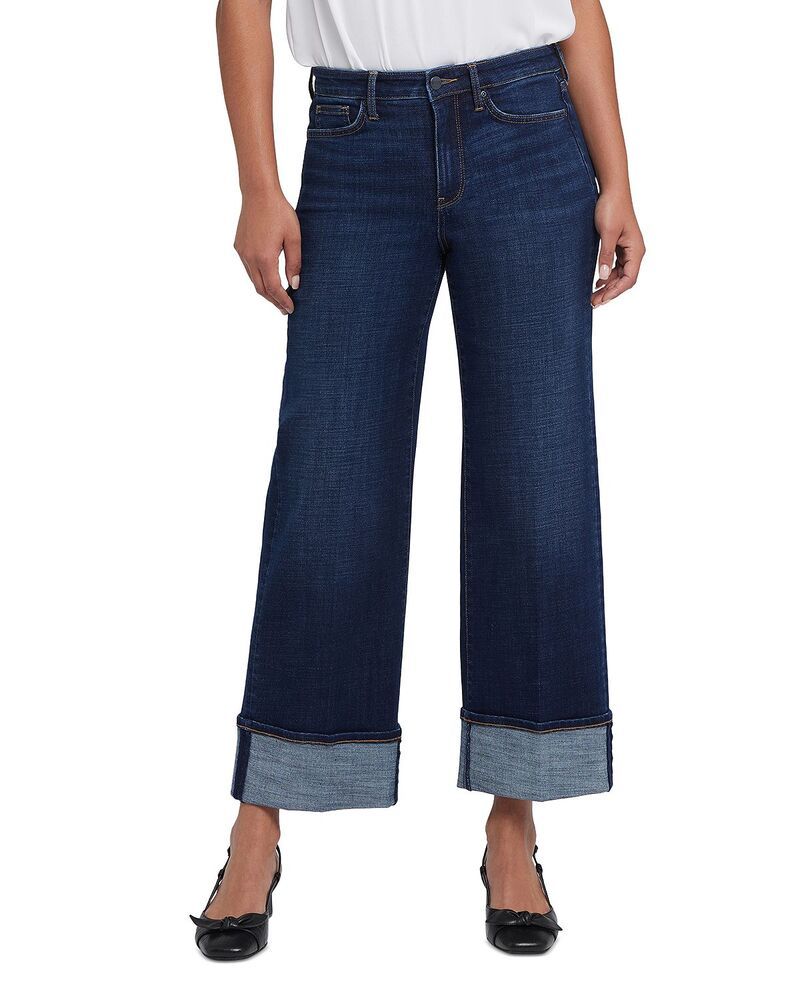 エヌワイディージェイ レディース ボトムス デニムパンツ ワイドレッグ ジーンズ NYDJ Teresa Wide Leg Jeans inight Skie Night Skie