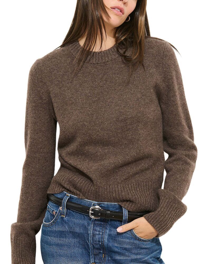 アレックスミル レディース アウター ニット・セーター Alex Mill Marais Cashmere Sweater Heather Chocolate ヘザー 33,020円